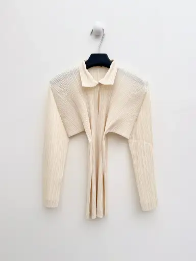 Issey Miyake 1992SS Sculptural Pleated Shirt