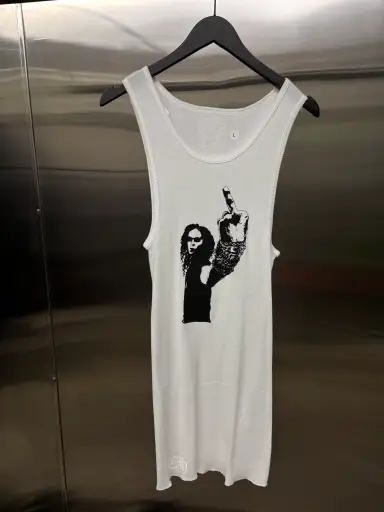 Chrome Hearts Richard Stark Middle Finger Tank Top