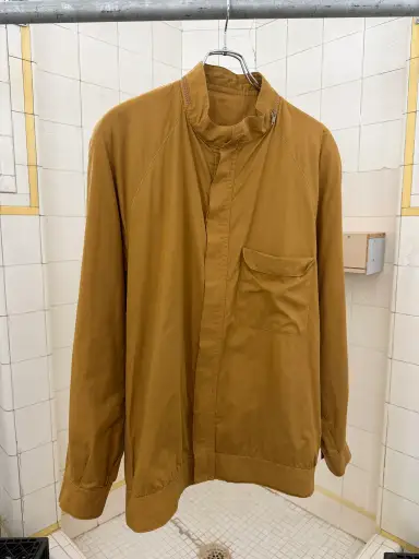 1980s Gianni Versace Cotton Zipper Jacket - Size L