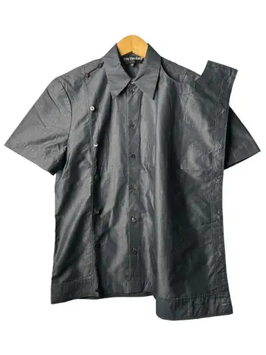 Archive Lieve Van Gorp Asymmetric Shirt Jacket