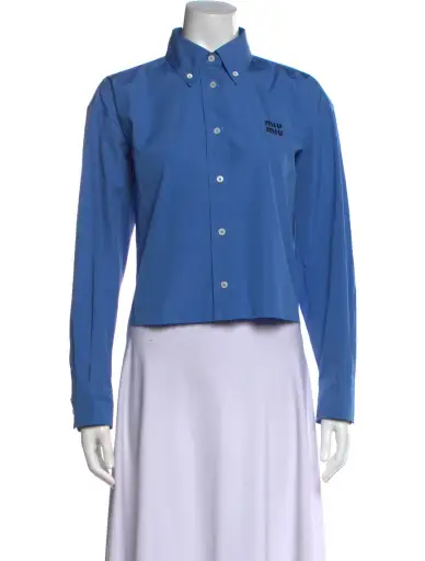 2024 Long Sleeve Button-Up Top