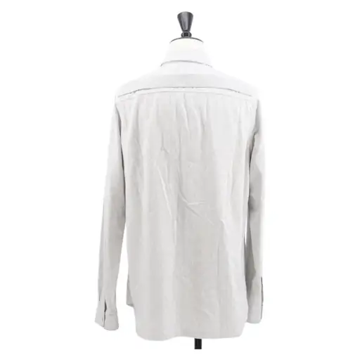 Rick Owens Cotton Ss 25 Shirt 41 Gray - pre-owned---good