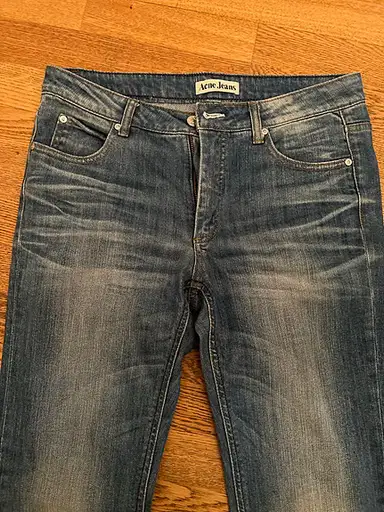 Acne Studios jeans dame str 38 W31 blå denim