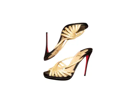Christian Louboutin Raffia Sandals
