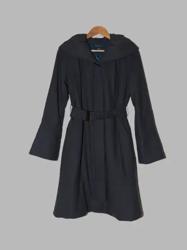 Vivienne Tam padded grey puffy collar coat - sample
