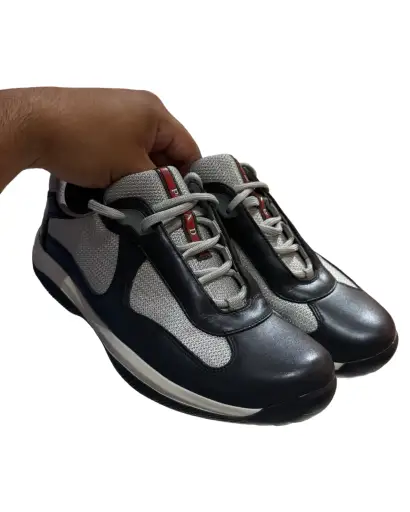 Vintage Prada Cup Sneakers Black