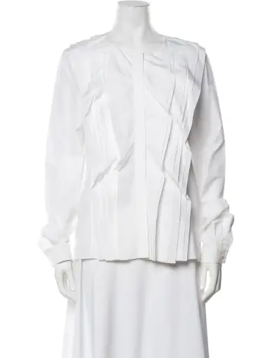 Crew Neck Long Sleeve Top