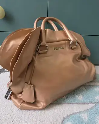 Metallic Nappa Bauletto Prada Bag (BL0542)