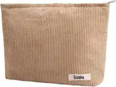 未開封新品　Nannlia 化粧ポーチ ベージュ　コスメポーチ レディース