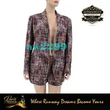 Chanel 98P Vintage Most Wanted Runway 2Pc Tweed Shorts & Jacket Set 40 38
