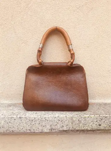 Gucci bamboo bag 50s
