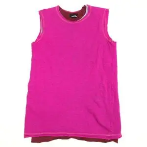 ●03AW tricot COMME des GARCONS コムデギャルソン レイヤード ノースリーブ ニット F ヴィンテージ Archive 古着 レディース y2k 00s