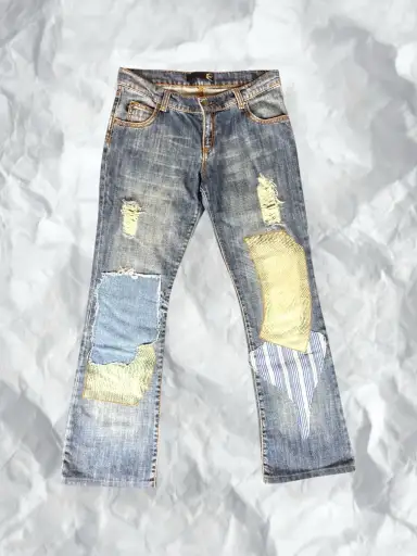 Just Cavalli - Patchwork Detail Denim