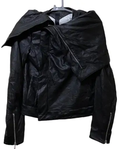 Archive Gareth Pugh Leather sheepskin jacket