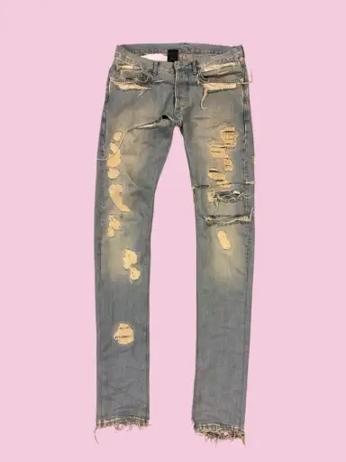 ss06 dior crash denim