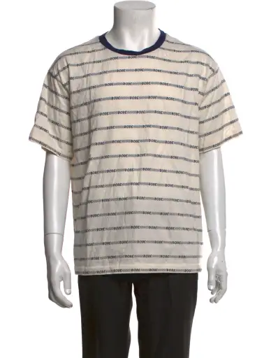 Striped Crew Neck T-Shirt