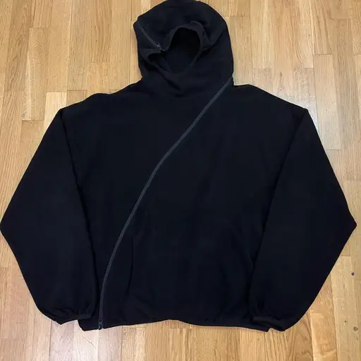 Post Archive Faction PAF Center Black Fleece Hoodie