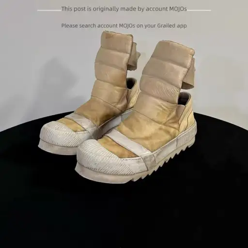 Sz 42 Boris Bidjan Saberi Fading Leather Boots m.ojos