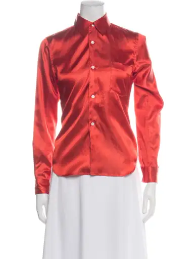 Long Sleeve Button-Up Top