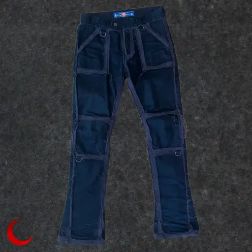 Blackmeans Reconstructed Panel Jeans