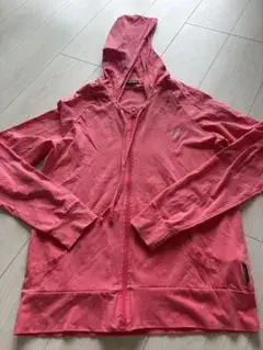 EMPORIO ARMANI エンポリオアルマーニジップアップパーカー ピンクM