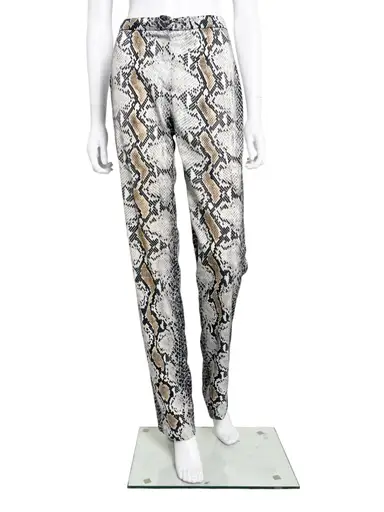 F/W 1998 Python Green Bootcut Jeans