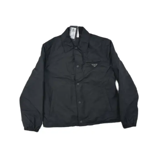 Prada Re-Nylon Logo Coach Jacket Size 46
