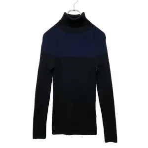 リミフゥ 24AW バイカラーリブニット レディース SIZE - LIMI feu 店舗受取可