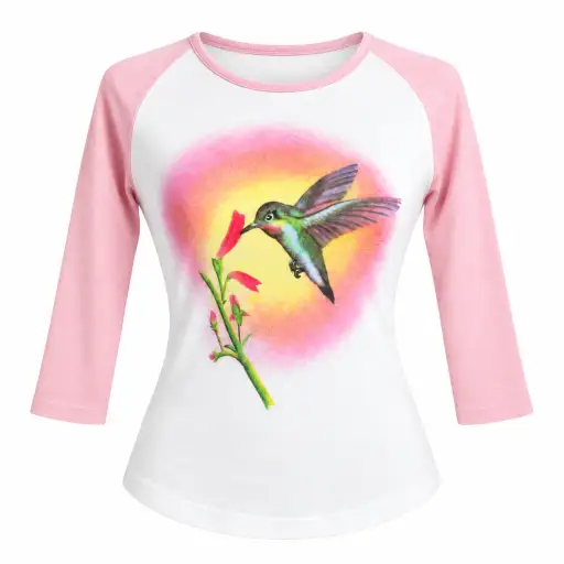 Chloé Spring Summer 1999 Hummingbird T-Shirt