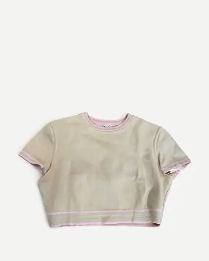 90s Pastel Cropped Sweater