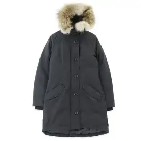 【中古】CANADA GOOSE カナダグース マッケンジーパーカー 2302JL ウィメンズ MACKENZIE PARKA ダウンコート レディース タン M サザビーリーグ 99002087