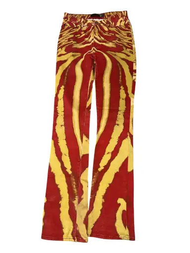 Just Cavalli Red Yellow Pant