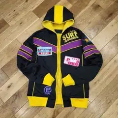 Y2K　archive　CLONE DEVGRU　ジャケット　黒×黄 　ラメ