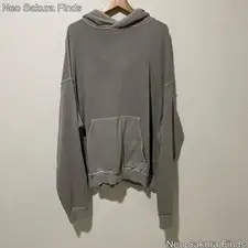 Haider Ackermann Gray Hoodie - Size M, Stylish & Comfortable Fit