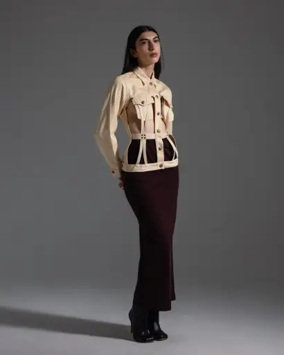 Jean Paul Gaultier Junior 1989 Cage Jacket