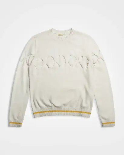 Stefan Cooke, AW21 Slashed Knit