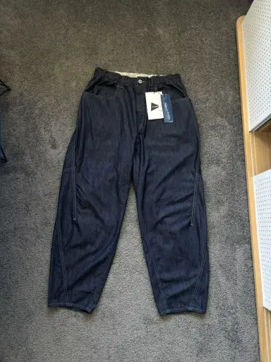 And Wander Dry Easy Denim Wide Pant
