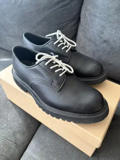 Evan Kinori x Trickers Black Derbies