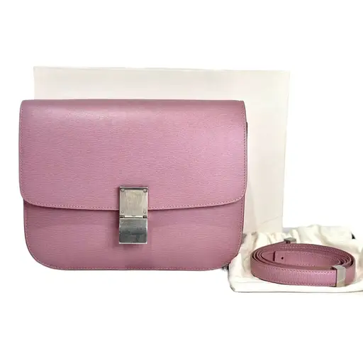 Celine Classic Box Pink Bag
