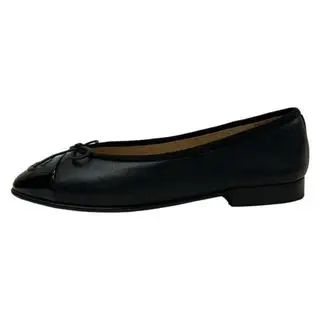 CHANEL(シャネル) パンプス 34 1/2 C レディース G02819 黒 ココマーク/リボン レザー、ラムスキン シャネル(CHANEL)のレディースの靴/シューズ(ハイヒール/パンプス)の商品詳細ページへのリンク