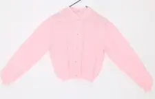 West German-Market Rib-Controlled Tapered Full Sleeves Cardigan, 1977–1985