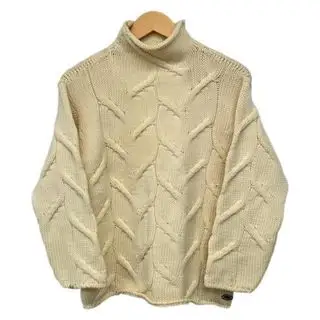 CHANEL(シャネル) 長袖セーター サイズ38 M レディース P13655 アイボリー ハイネック シャネル(CHANEL)のレディースのトップス(ニット/セーター)の商品詳細ページへのリンク