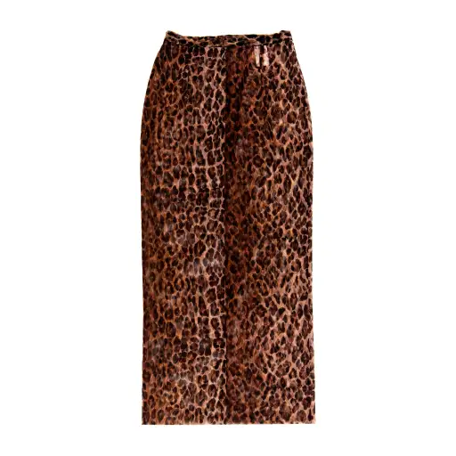 FW 1997 Leopard Skirt