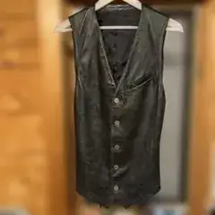 BACKBONE シープレザーベスト L