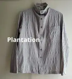 Plantation プランテーション 長袖シャツ ブラウス M