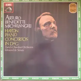 【中古】LP Arturo Benedetti Michelangeli, Piano Concertos In D &amp; G 0371026141 LA VOZ DE SU AMO /00260