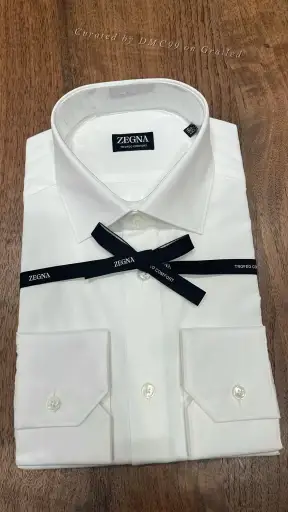 Zegna Trofeo Slim Fit Long Sleeve Shirt