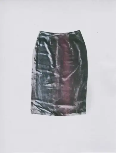 Maison Martin Margiela Velvet Ombre Skirt