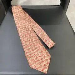 HERMES エルメスネクタイ　ピンク