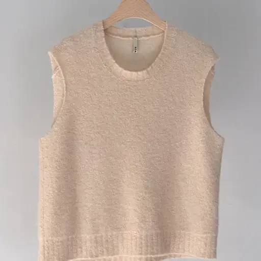 boboutic - knit vest cashmere silk